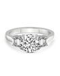 Friendly Diamonds Elegant Princess, Asscher, Cushion, Emerald, Heart, Marquise, Pear, Radiant, Round, Oval Cut Engagement Ring - thumbnail - 1