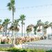 Outdoor Wedding Ceremony With Palm Trees in Huntington Beach, California