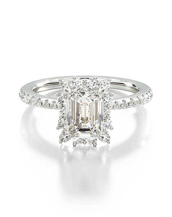 James Allen Emerald Cut Engagement Ring - 1