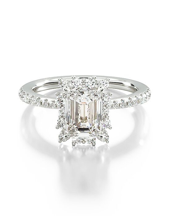 James Allen Emerald Cut Engagement Ring - 1