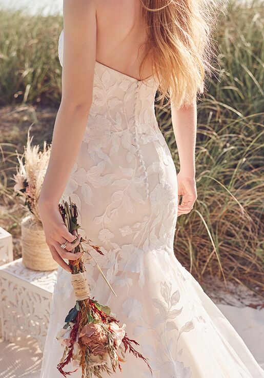 Rebecca Ingram HATTIE LYNETTE Mermaid Wedding Dress - 6