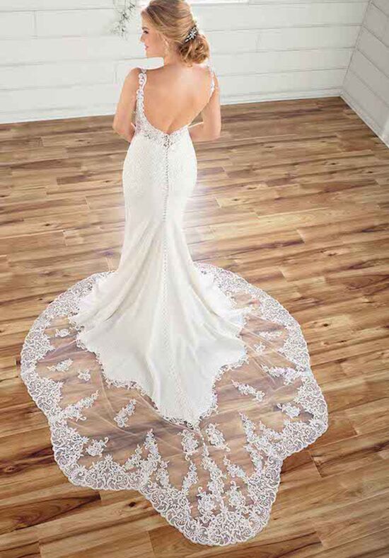 Essense of Australia D2679 Fit-and-Flare Wedding Dress - 1