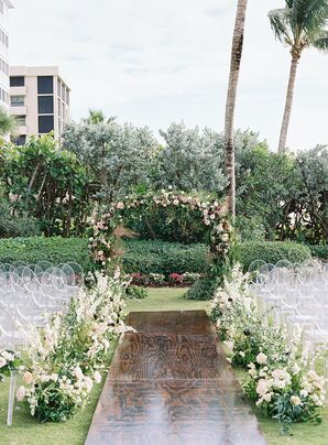 Lush Romantic Wedding Ceremony