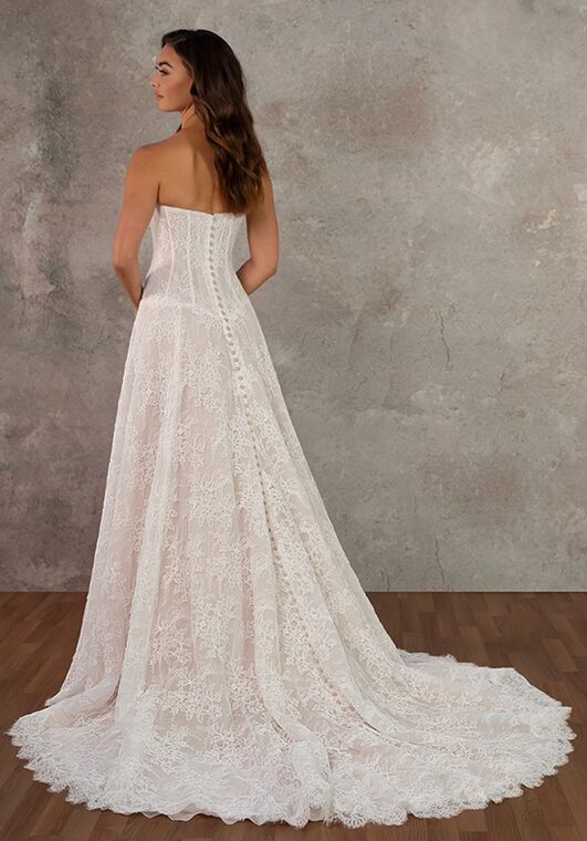 Essense of Australia D4462 A-Line Wedding Dress - 5