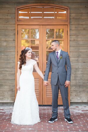 Gray Men’s Wearhouse Suit