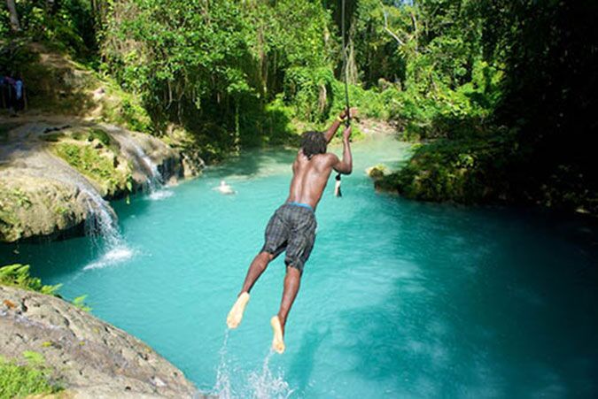 Picture of Blue Hole Mineral Spring | Jamaica