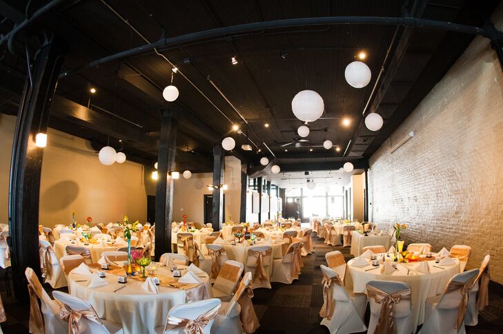 "Our ceremony, cocktail hour and first-dance song were all played by a fabulous acoustic musician from Omaha," Laura says. "We chose all our special songs, and he learned them and put his own special spin on them."