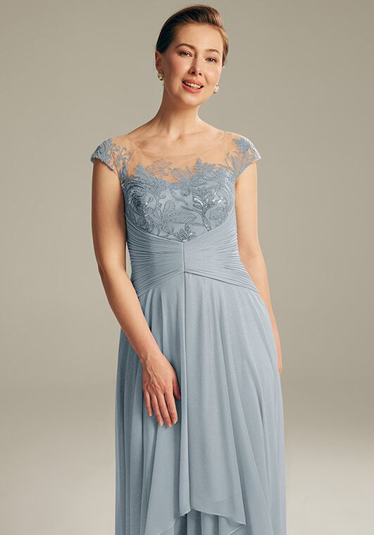 AW Bridal AW Shelley Dress Blue Mother Of The Bride Dress - 3
