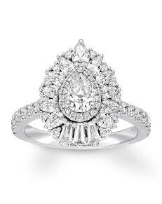 Kay Jewelers Vintage Pear Cut Engagement Ring