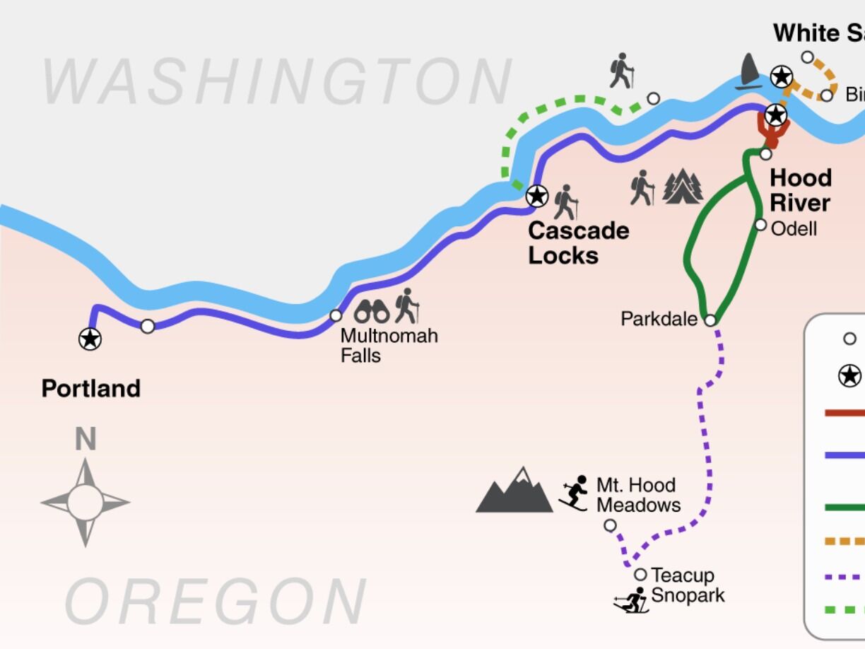 Picture of Columbia Gorge Express- CAT Bus!