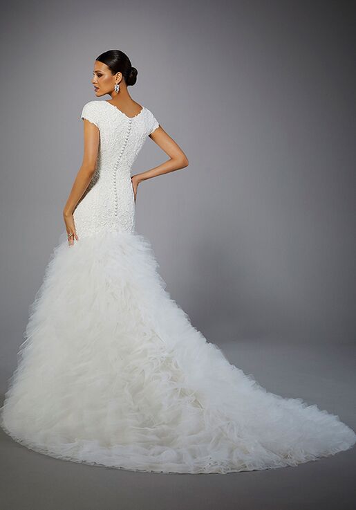 Morilee by Madeline Gardner Hestia, 30131 Mermaid Wedding Dress - 3