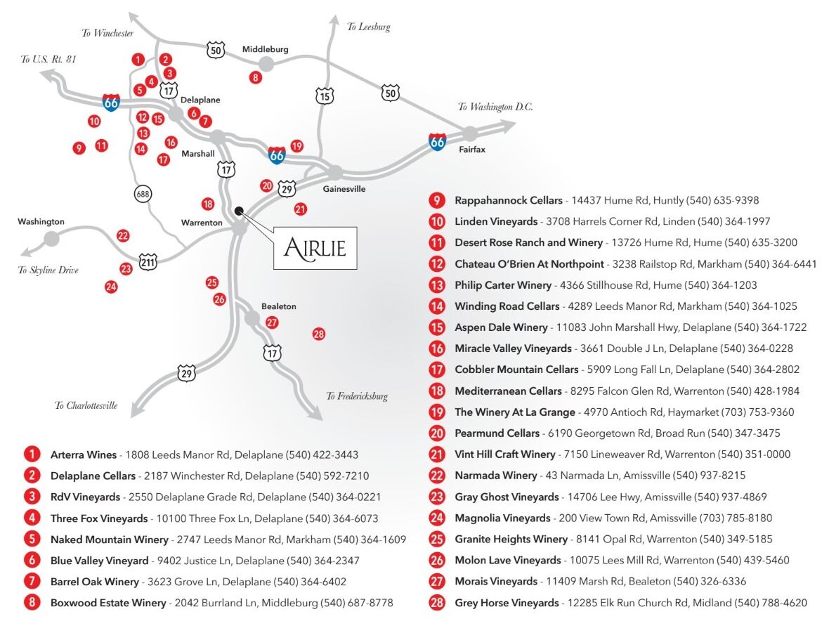 Picture of Local Winery Map