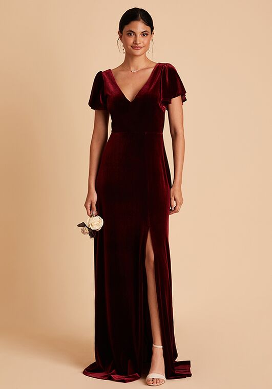 cabernet bridesmaid dresses