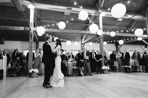 Vermont Mountain Barn Reception First Dance
