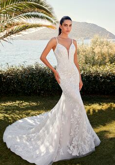 Demetrios 8149 Fit-and-Flare Wedding Dress