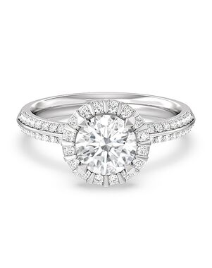 With Clarity Glamorous Princess, Cushion, Emerald, Pear, Radiant, Round, Oval Cut Engagement Ring