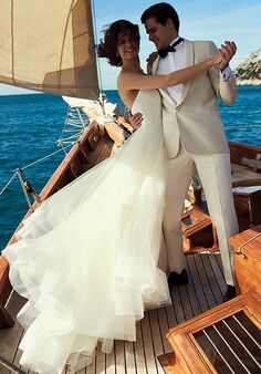 Justin Alexander Bowie Ball Gown Wedding Dress
