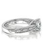 With Clarity Vintage Marquise, Round, Oval Cut Engagement Ring - thumbnail - 2