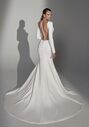Justin Alexander Signature Norma Fit-and-Flare Wedding Dress - thumbnail - 4