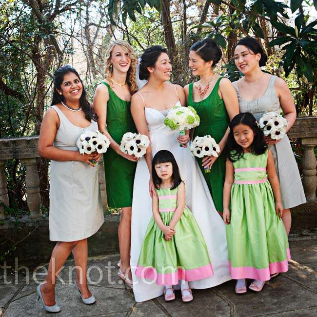 green emerald velvet dress Light Green Convertible Satin Mermaid Prom Bridesmaid Dress, Sage Green / 6 main image 1