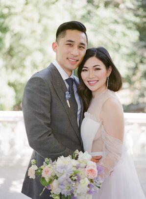 Wedding Portraits at Montalvo Arts Center in Saratoga, California