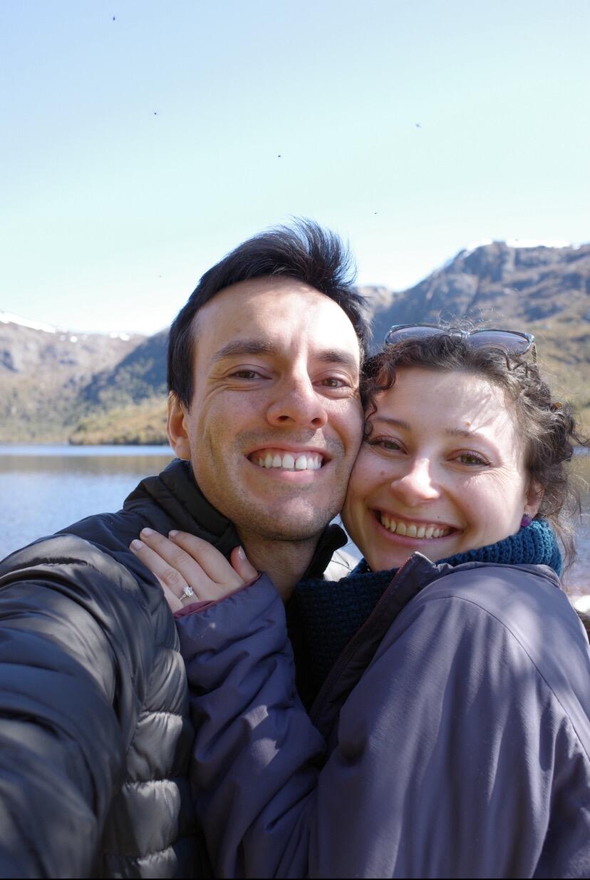 Tasmania, Australia— Michael proposes!! 