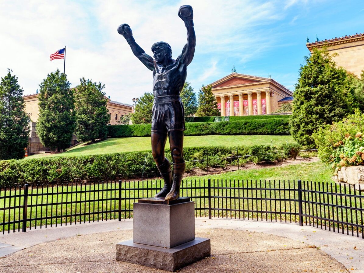 Picture of Rocky Statue