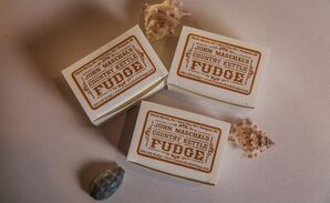Simple, Boxed Fudge Wedding Favors