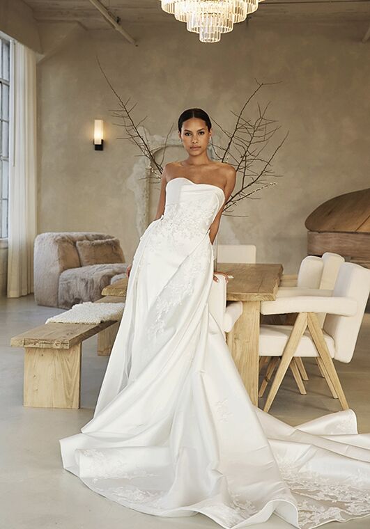Martina Liana Luxe LE1357 Fit-and-Flare Wedding Dress - 6