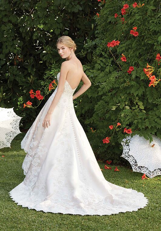 Casablanca Bridal Style 2283 Clover Mermaid Wedding Dress - 3