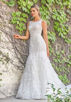 Jasmine Couture Kaylee Fit-and-Flare Wedding Dress