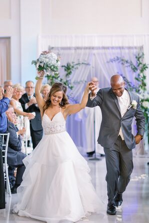 Ceremony Recessional at The Vault in Tampa, Florida