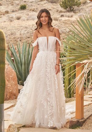 Lillian West 66261 A-Line Wedding Dress