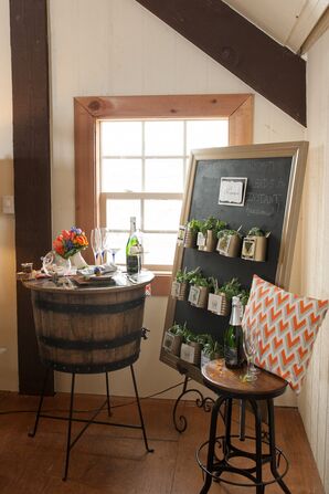 Herb Wine Tasting Bar