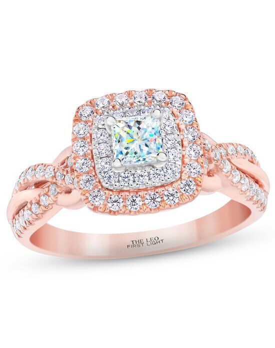 Kay Jewelers Unique Princess Cut Engagement Ring - 1