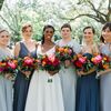 A Vibrant Orange-and-Navy Wedding at the Kimpton Brice Hotel in Savannah, Georgia