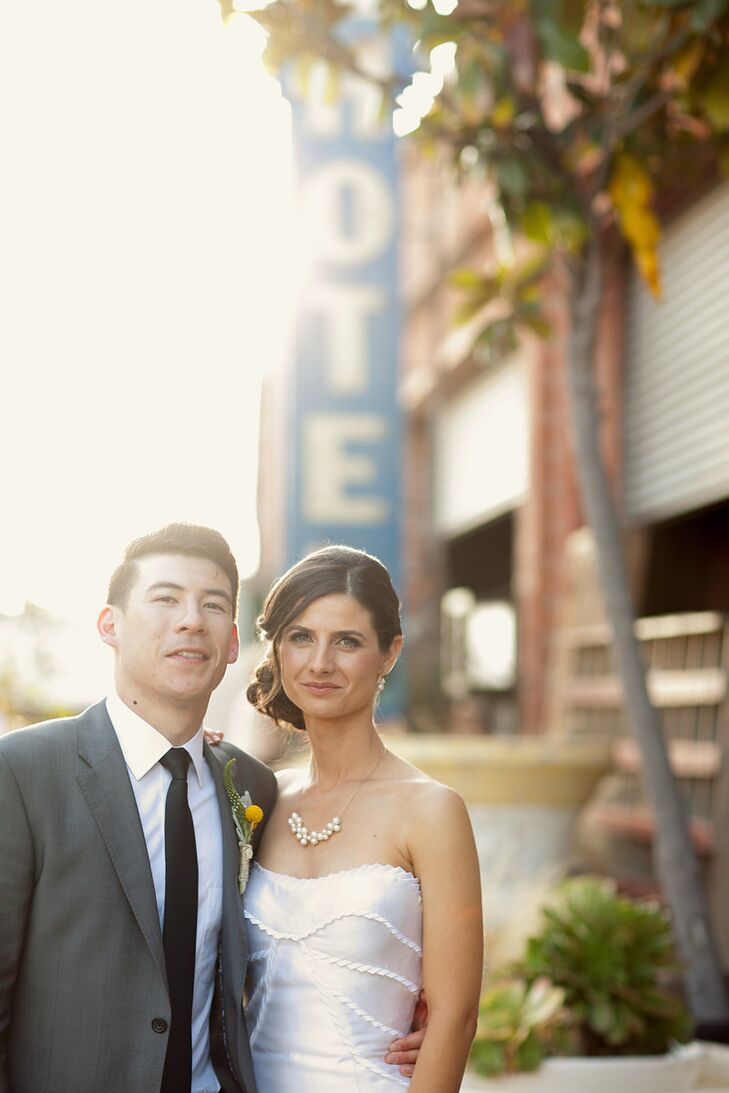 Danielle Tenner (30 and an attorney) and David Foley (30 and a financial professional) planned a fun, rustic chic affair for their wedding at Big Dadd