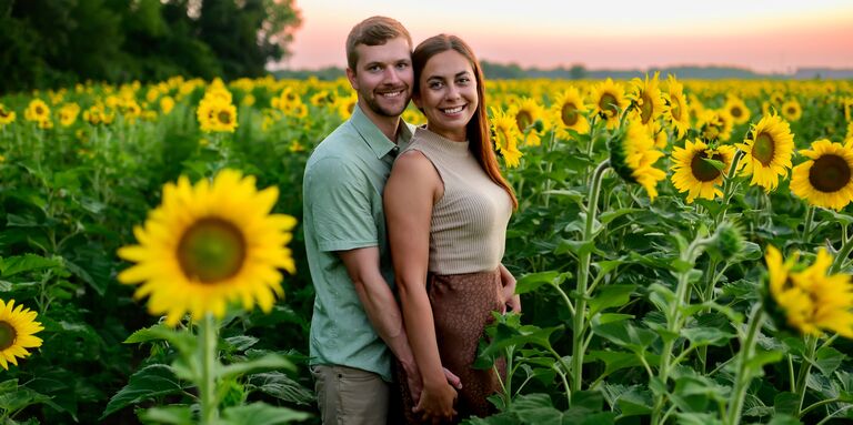 Geena & Blake Home Page Banner