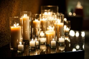 Candle Reception Decor