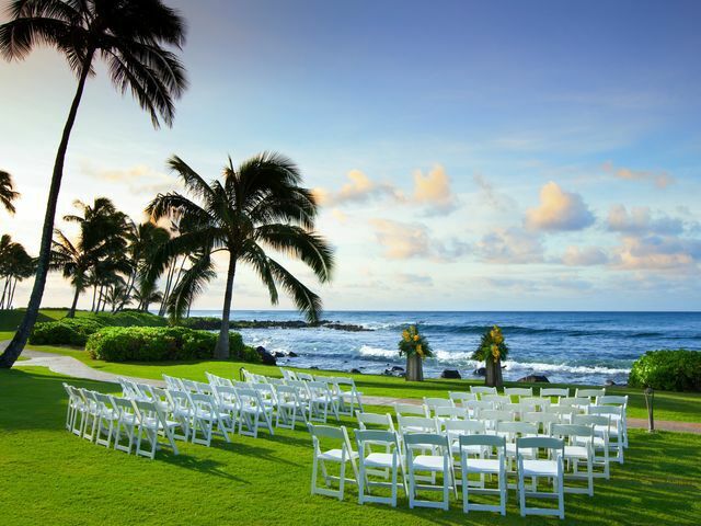 Wedding venue in Kauai, Hawaii.