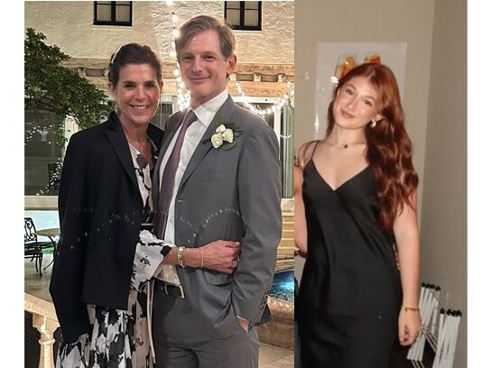 Picture of Andrew's Brother, Sister-in-Law, and Niece.