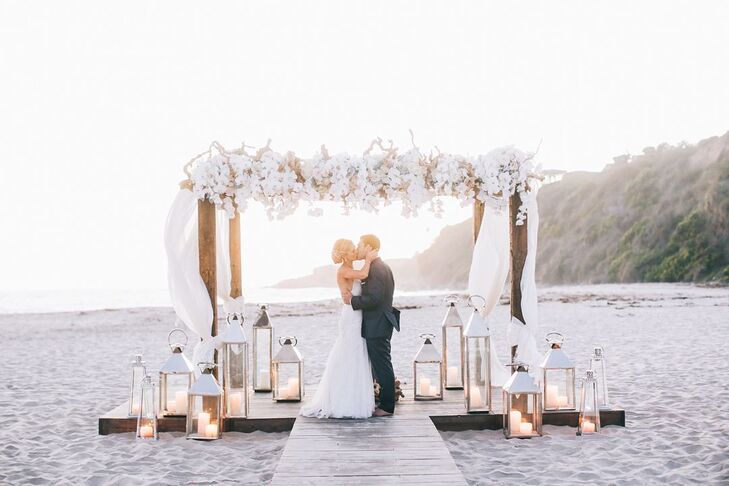Leah Petersen (25 and a physical therapy doctoral student and yoga instructor) met Brian Wolfman (26 and a commercial real estate broker) at a “When I