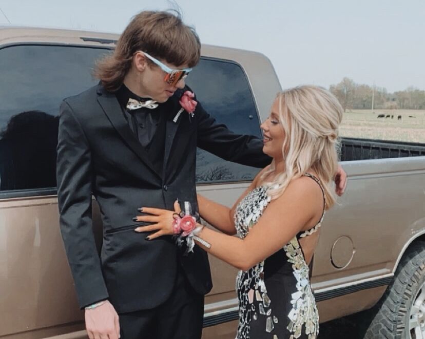 Picture of Their first prom