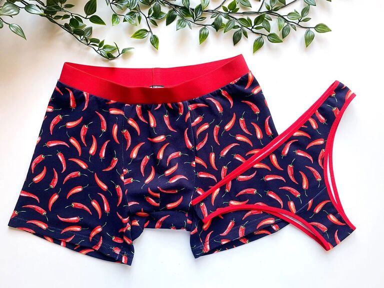 Matching Underwear Set - Hearts for Valentines