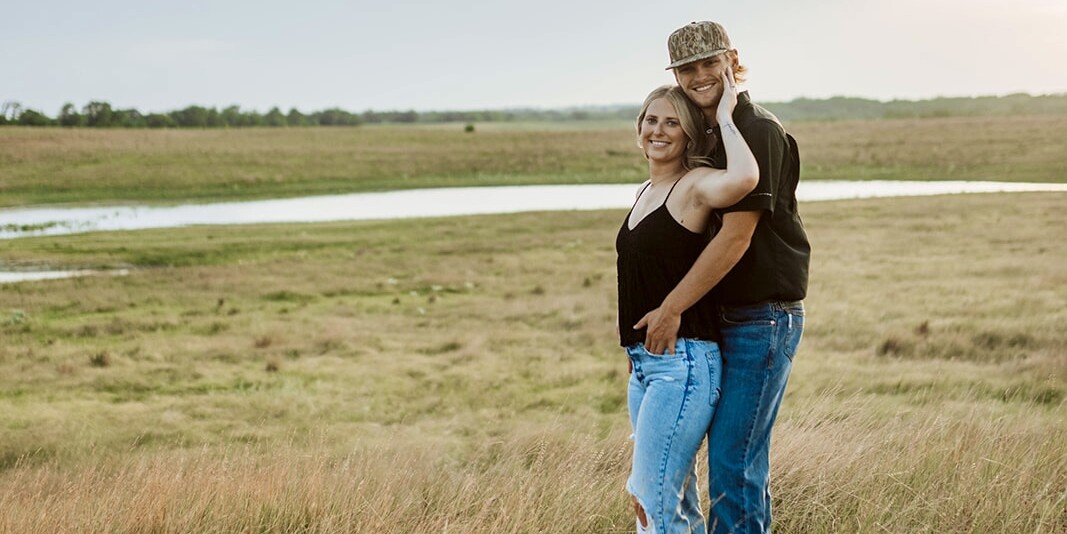 Amber & Logan Home Page Banner