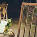 Antique Window Pane Seating Chart