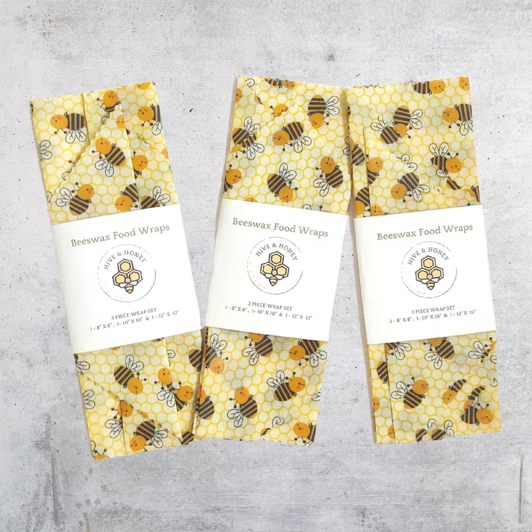 Beeswax Food Wraps from hiveandhoneyfarm for your 16th wedding anniversary