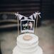 Vintage-Inspired Polaroid Photo Cake Topper