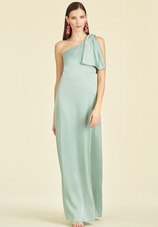 Sachin & Babi Chelsea Gown - Jade One Shoulder Bridesmaid Dress