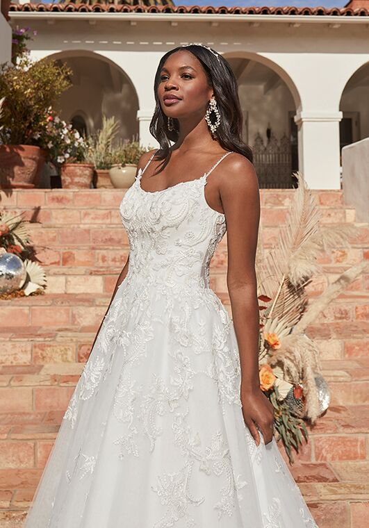 Beloved by Casablanca Bridal BL340 Topaz A-Line Wedding Dress - 5